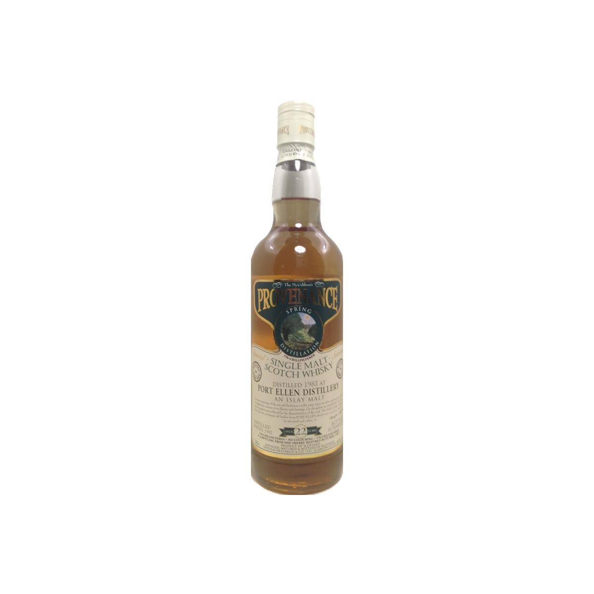 Port Ellen McGibbon's Provenance 1983 22 Years Single Malt Whisky