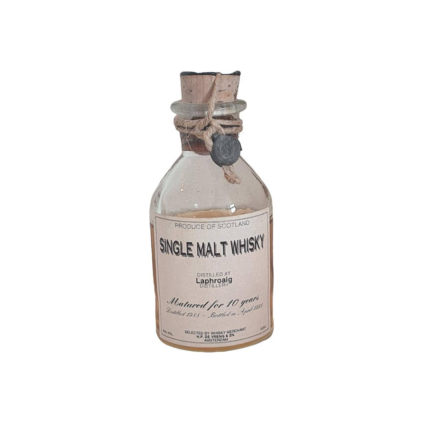 Laphroaig Miniature 1988 10 Years Single Malt Whisky 2