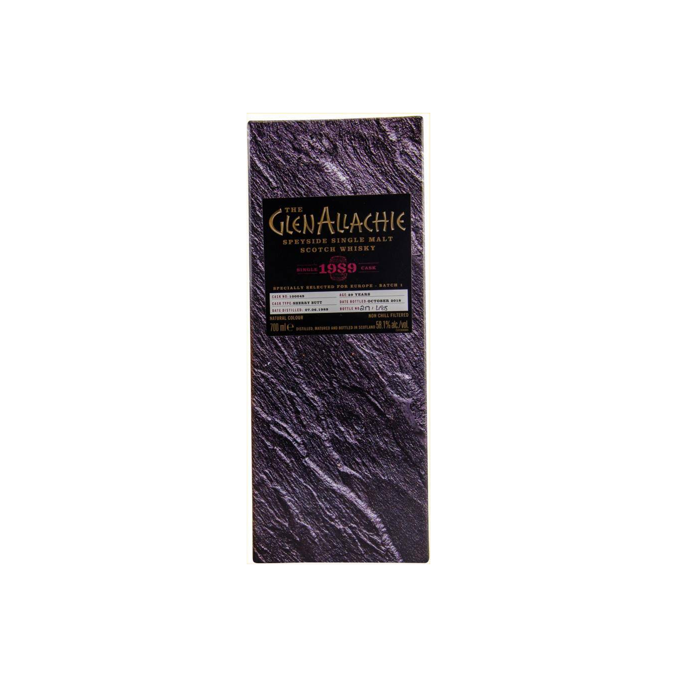 The GlenAllachie 1989 29 Years Single Malt Whisky 3