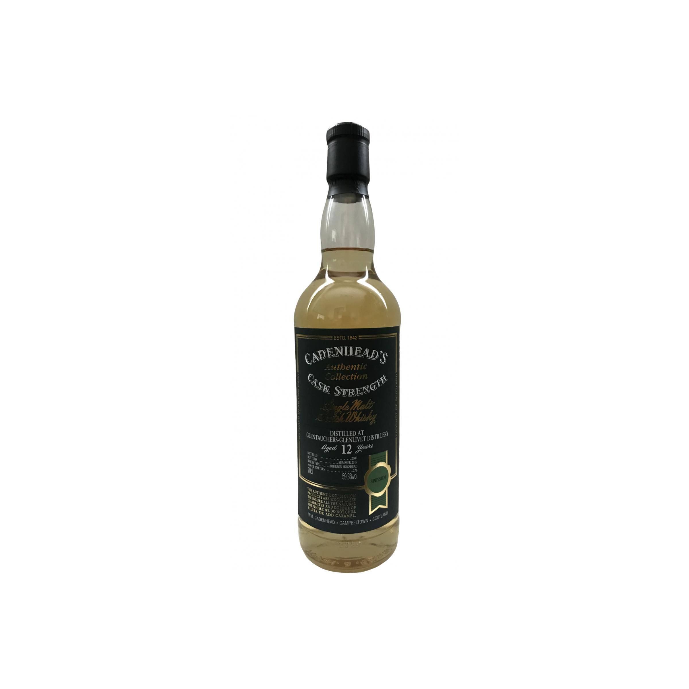 Glentauchers Authentic Collection 2007 12 Years Single Malt Whisky