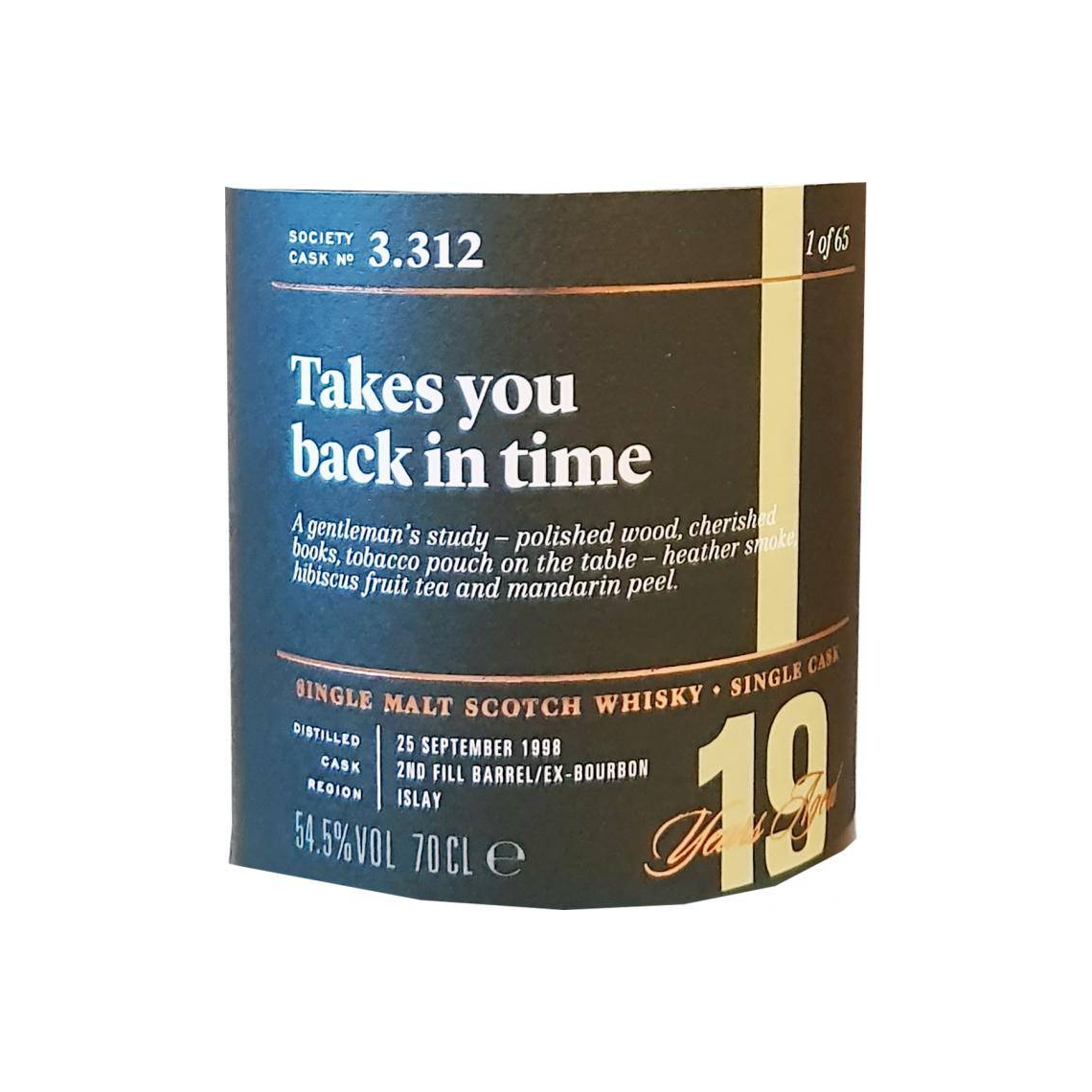 The Scotch Malt Whisky Society 1998 19 Years Single Malt Whisky 3