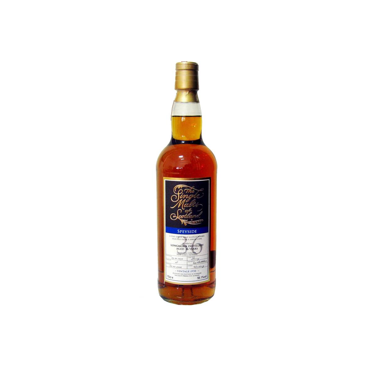 Longmorn The Single Malts of Scotland 1970 36 Years Single Malt Whisky