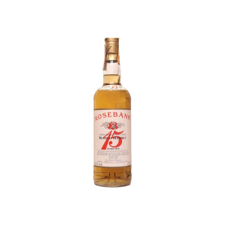 Rosebank 15 Years Single Malt Whisky