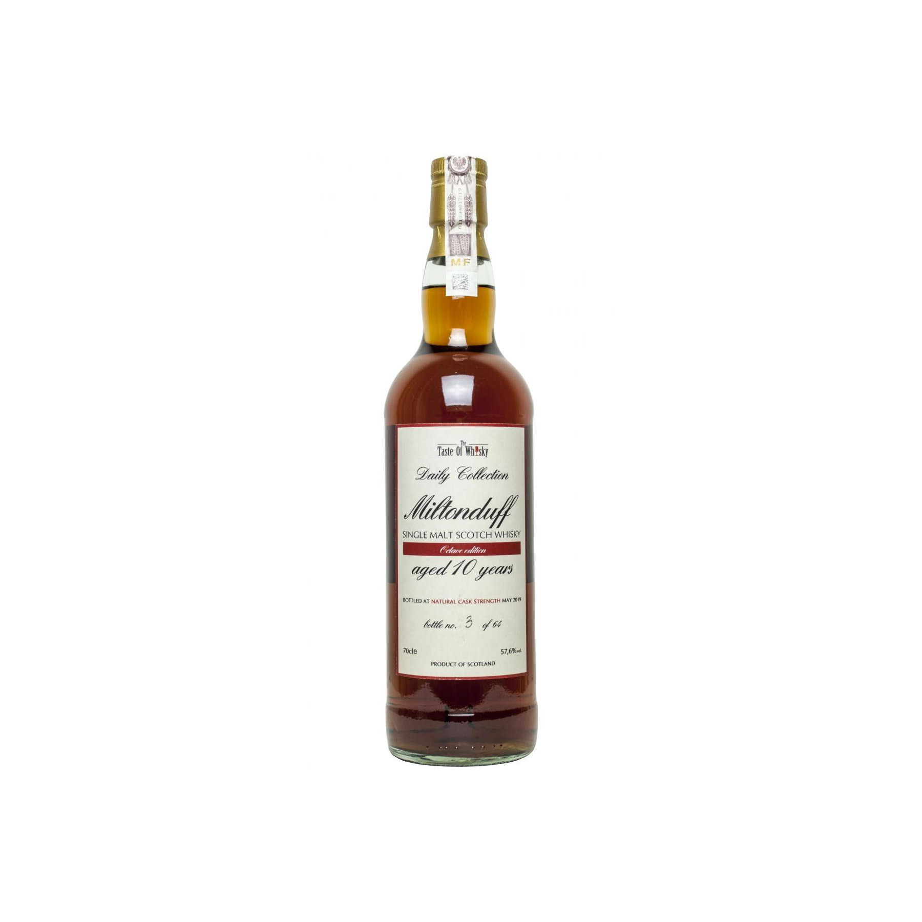 Miltonduff 2008 10 Years Single Malt Whisky