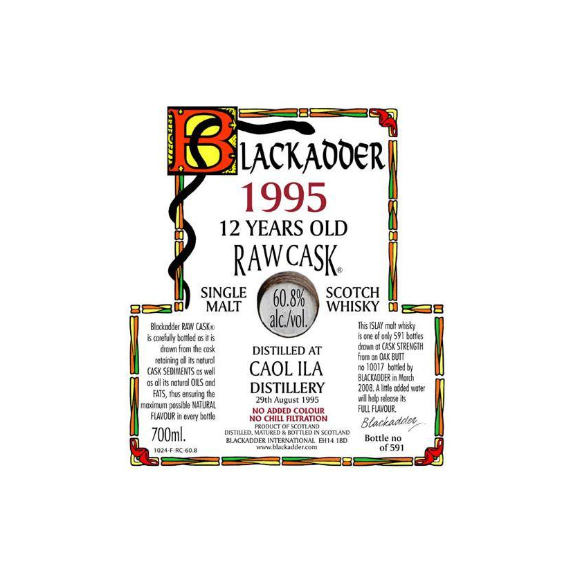 Caol Ila Raw Cask 1995 12 Years Single Malt Whisky 2