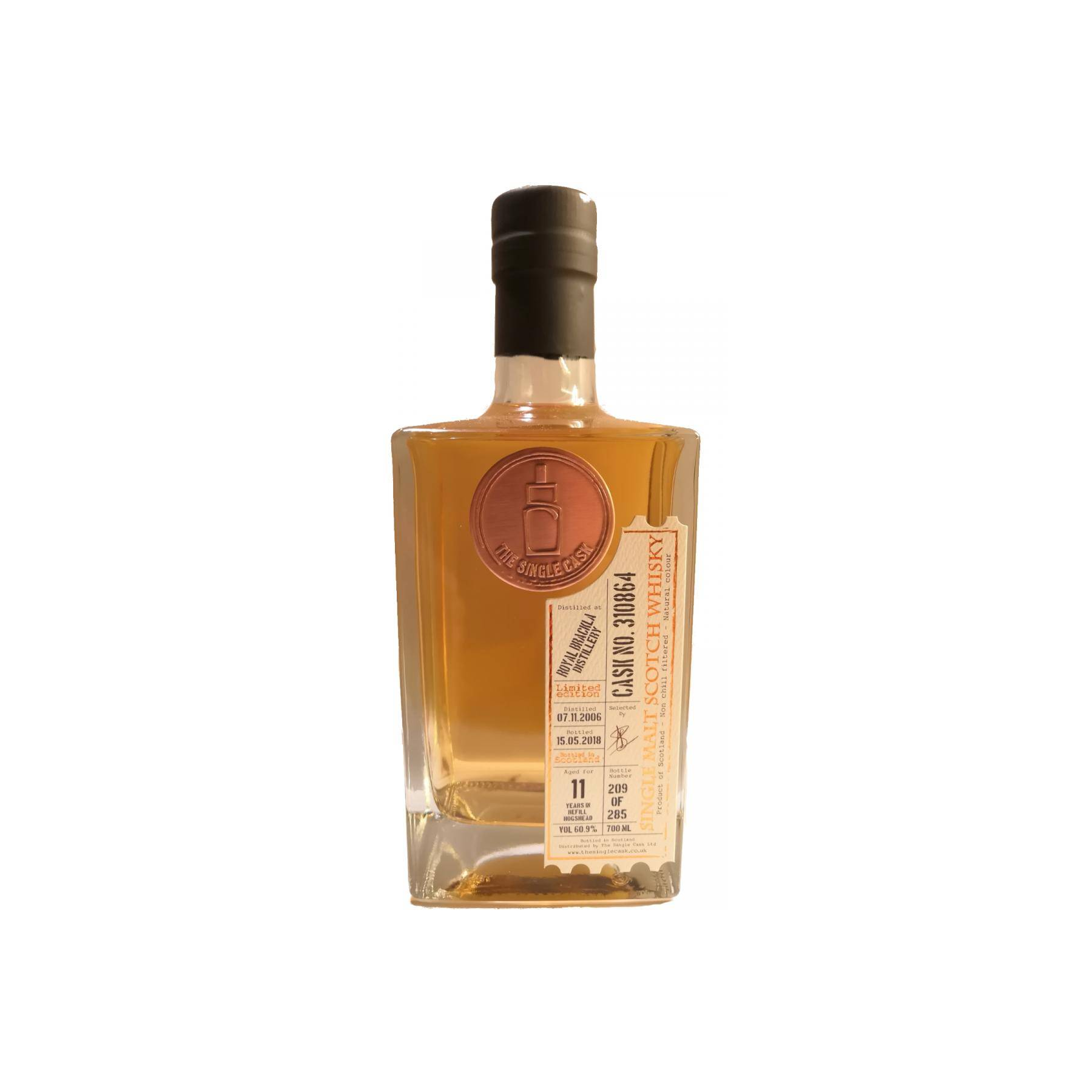 Royal Brackla 2006 11 Years Single Malt Whisky 2
