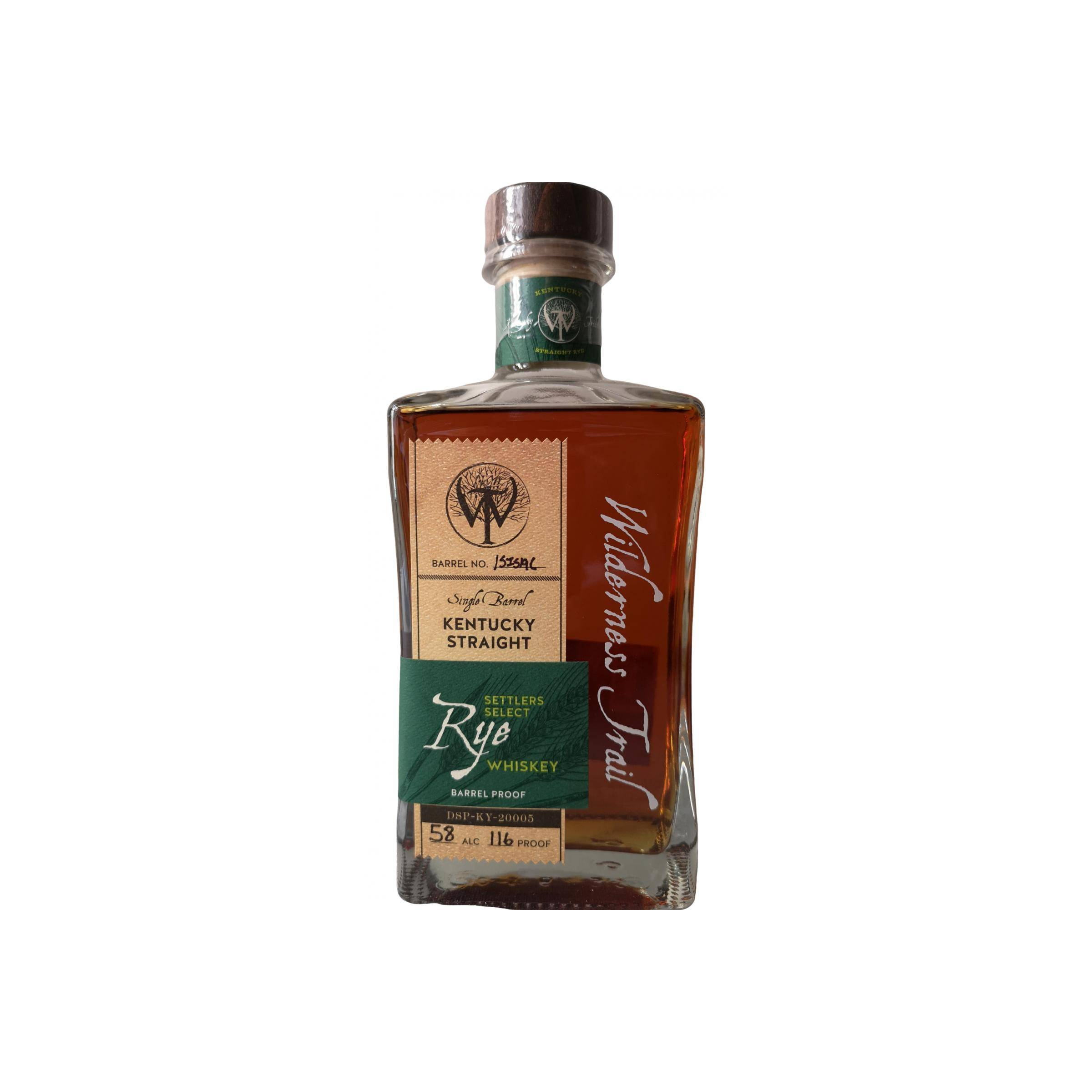 Wilderness Trail Settlers Select Rye Whiskey