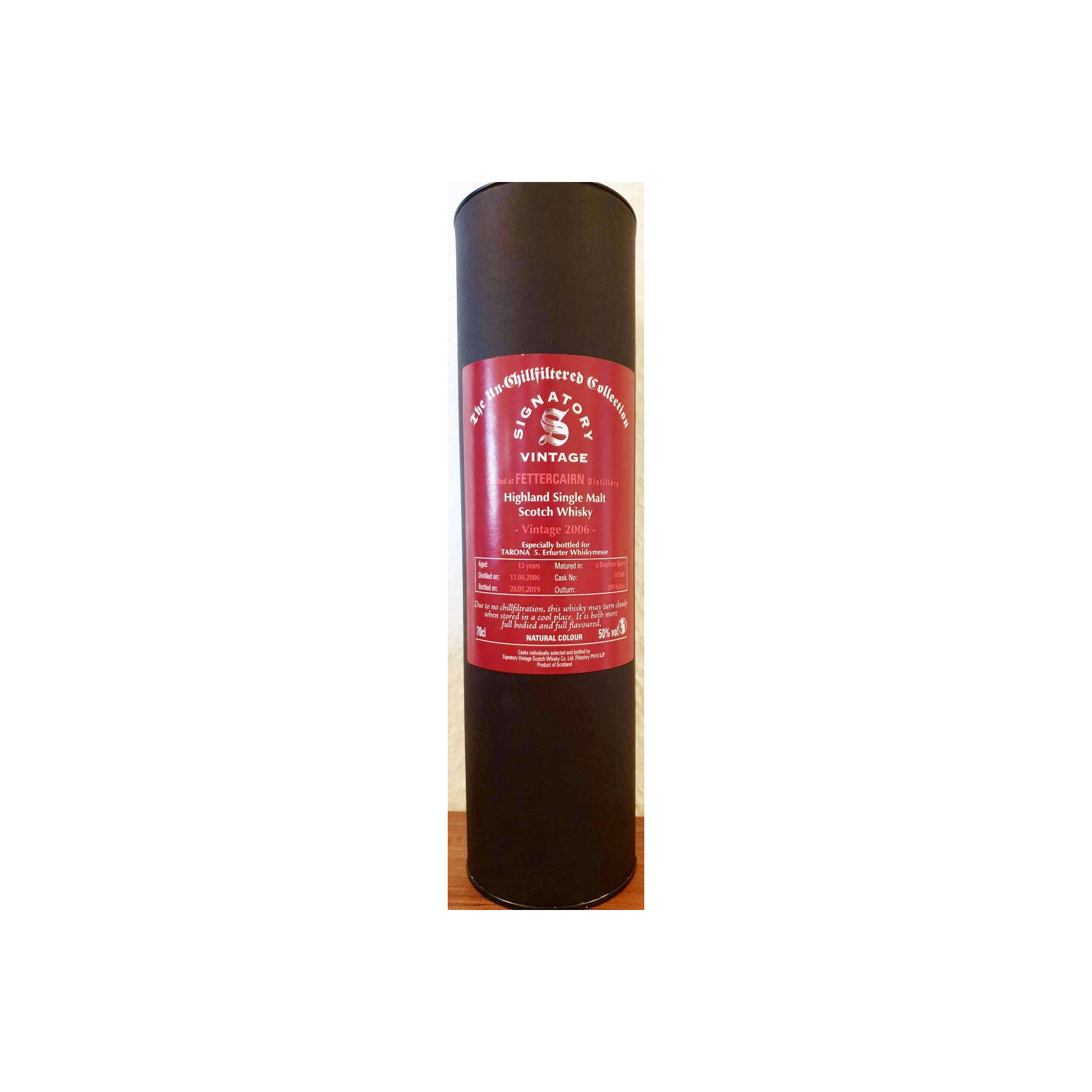 Fettercairn The Un-Chillfiltered Collection 2006 12 Years Single Malt Whisky 2