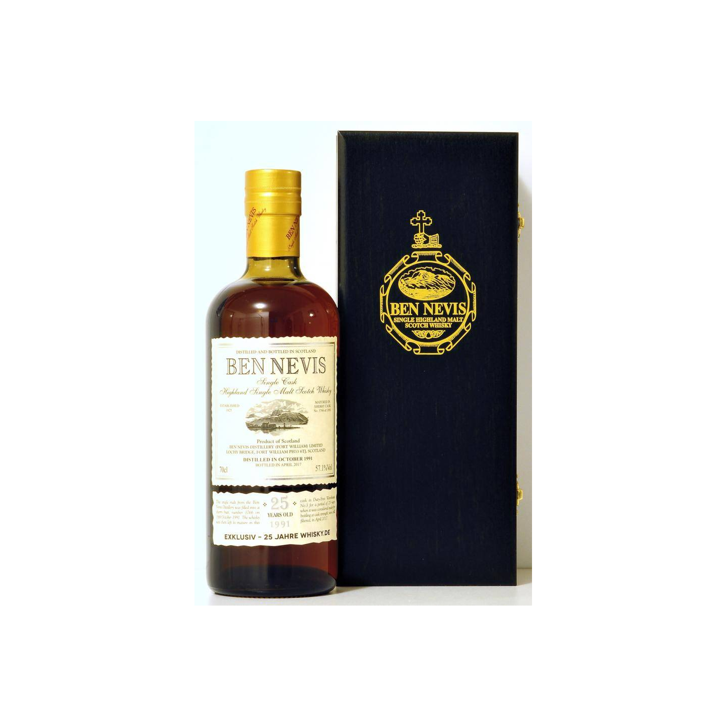Ben Nevis 1991 25 Years Single Malt Whisky 3