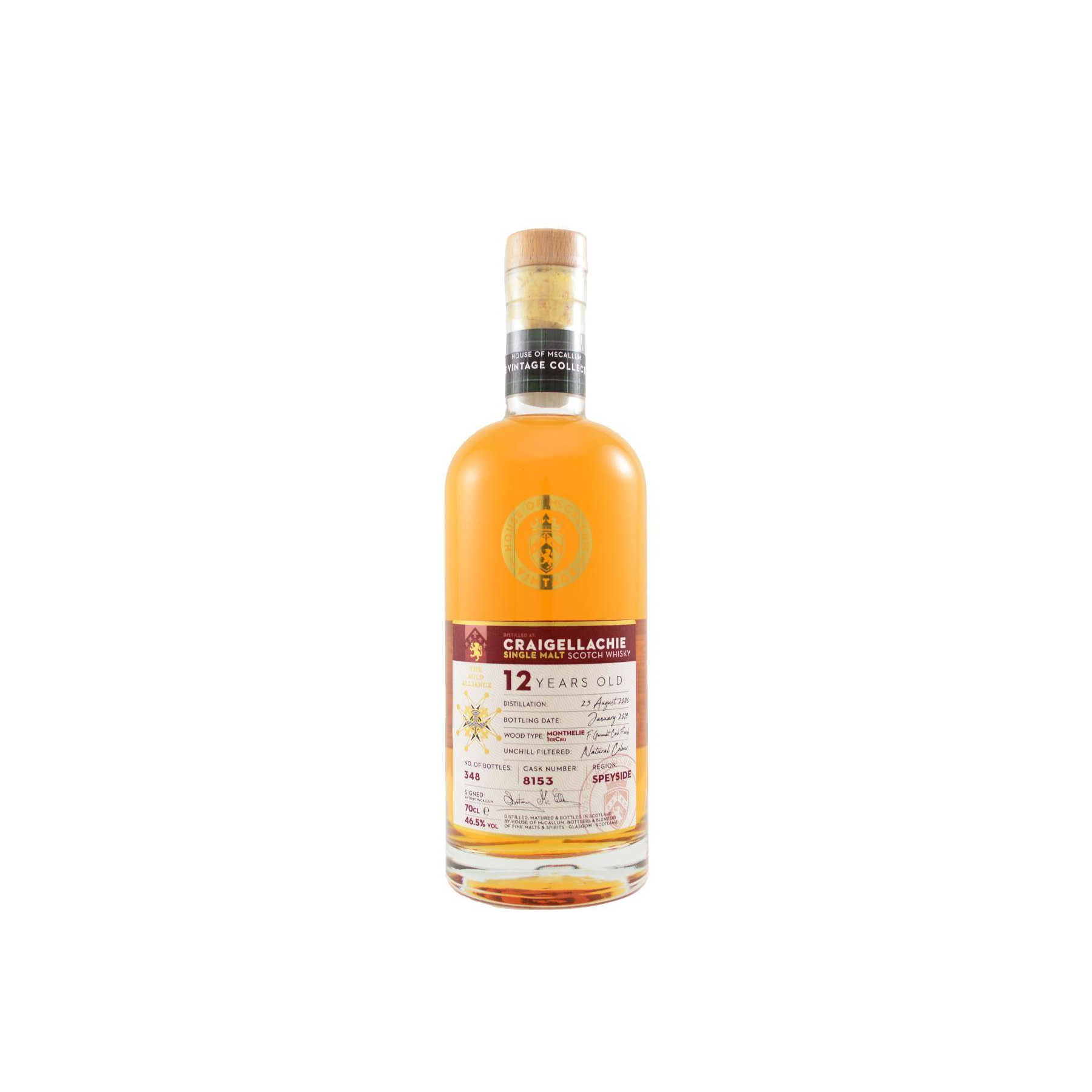 Craigellachie 2006 12 Years Single Malt Whisky