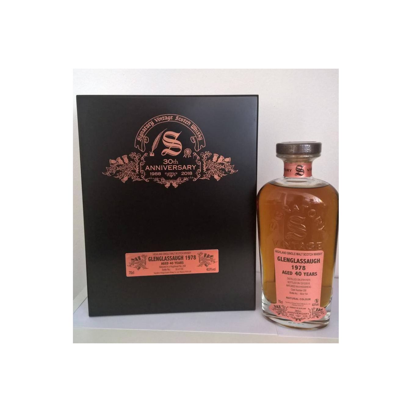 Glenglassaugh 1978 40 Years Single Malt Whisky 3