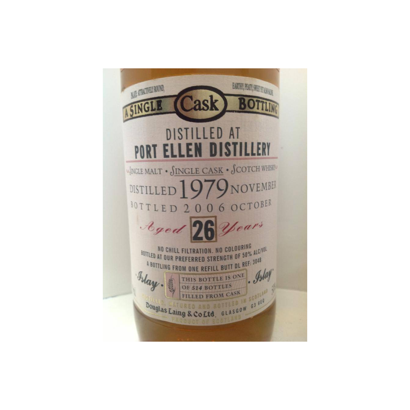 Port Ellen Old Malt Cask 1979 26 Years Single Malt Whisky 3