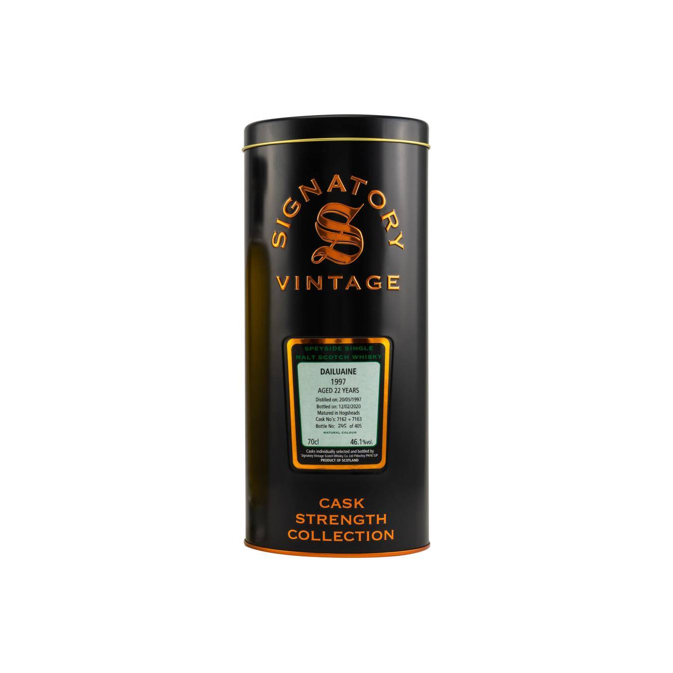 Dailuaine Cask Strength Collection 1997 22 Years Single Malt Whisky 2