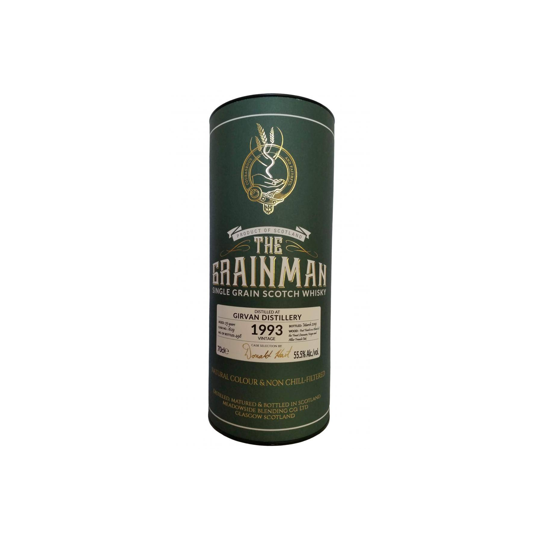 Girvan 1993 25 Years Single Grain Whisky 2