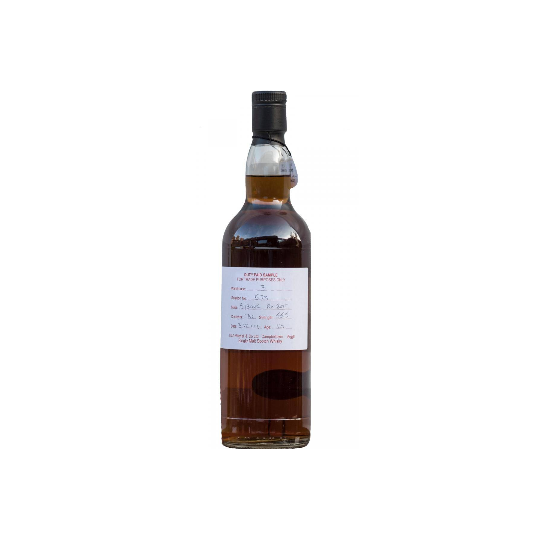 Springbank Duty Paid Sample - For Trade Purposes Only 2004 13 Years Single Malt Whisky
