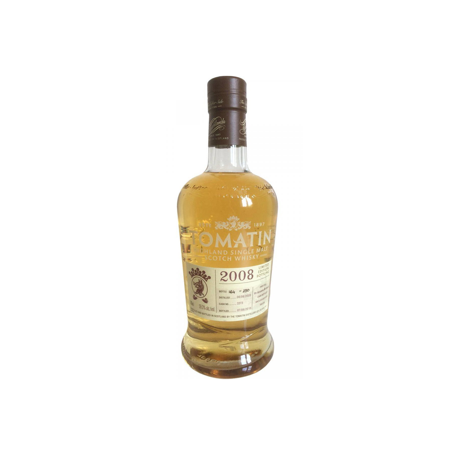 Tomatin Limited Edition 2008 10 Years Single Malt Whisky