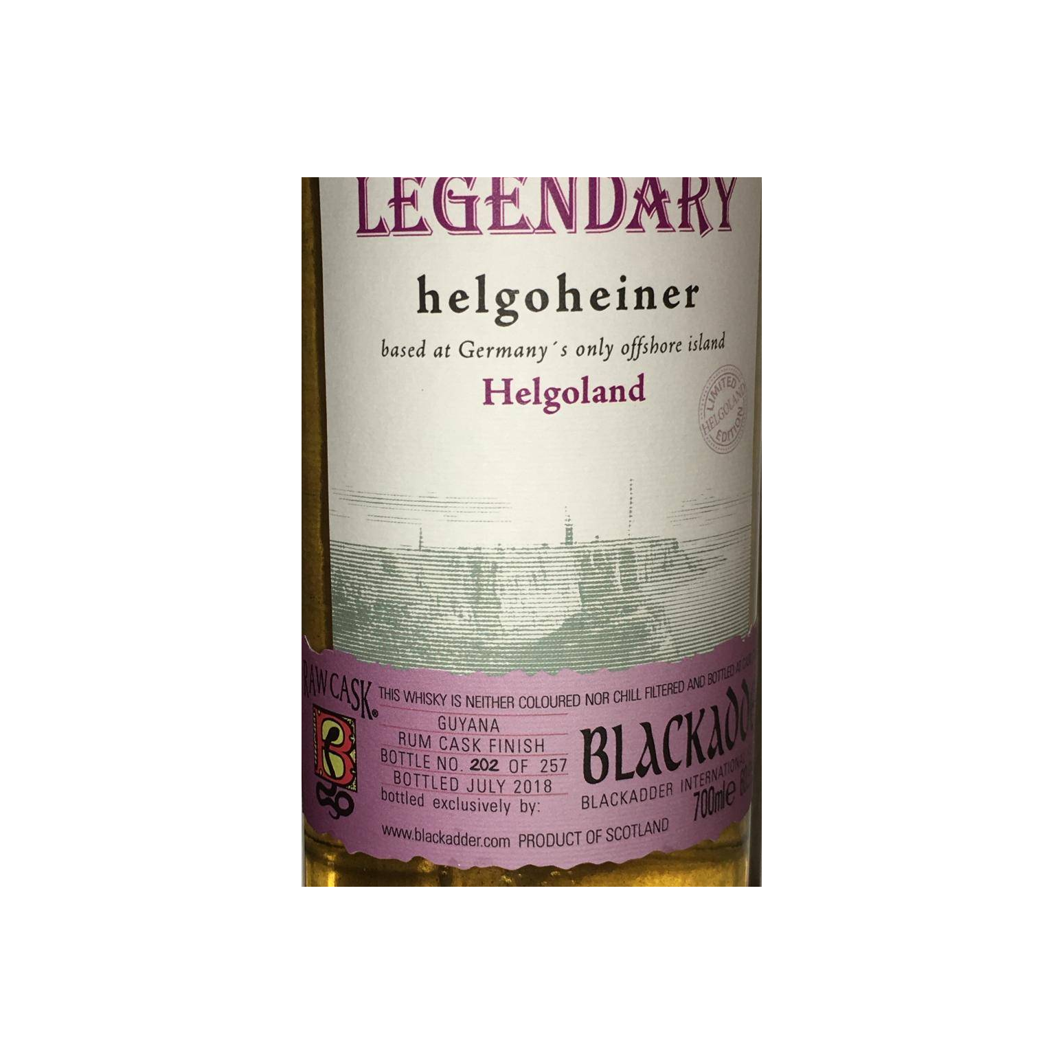 Blackadder Single Malt Whisky 2