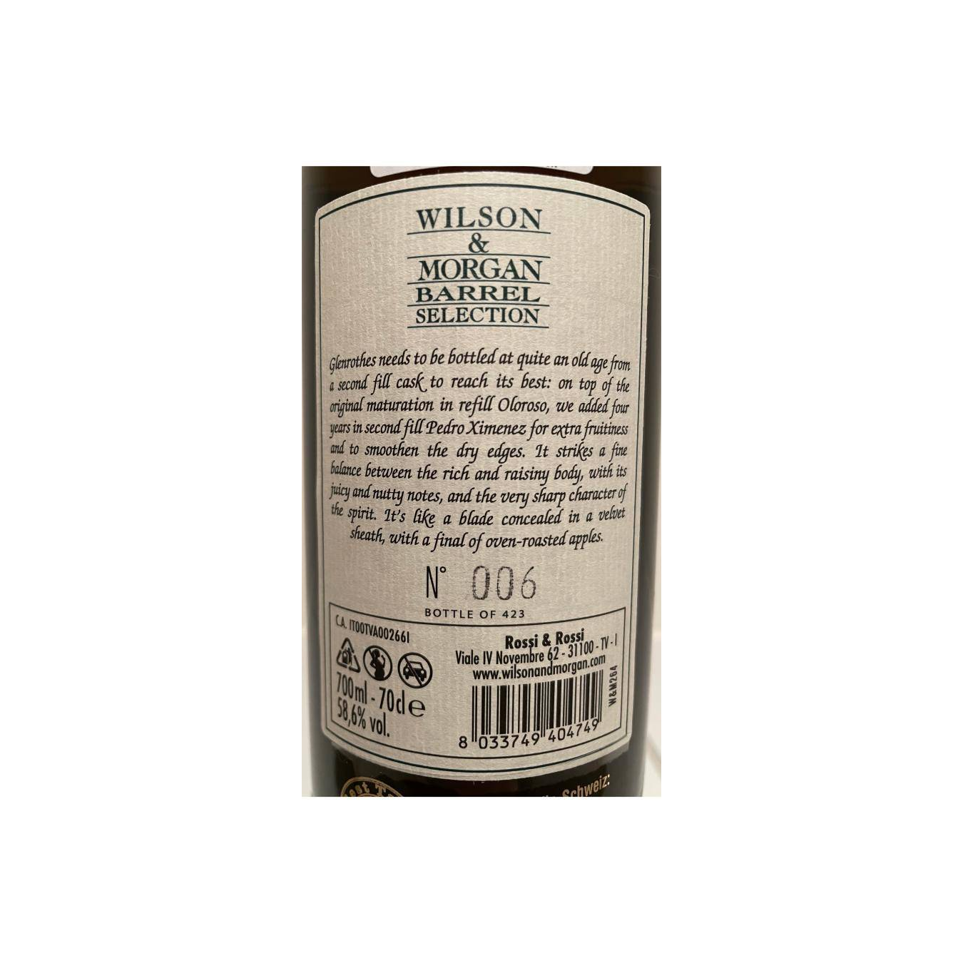 The Glenrothes Barrel Selection 1997 20 Years Single Malt Whisky 2