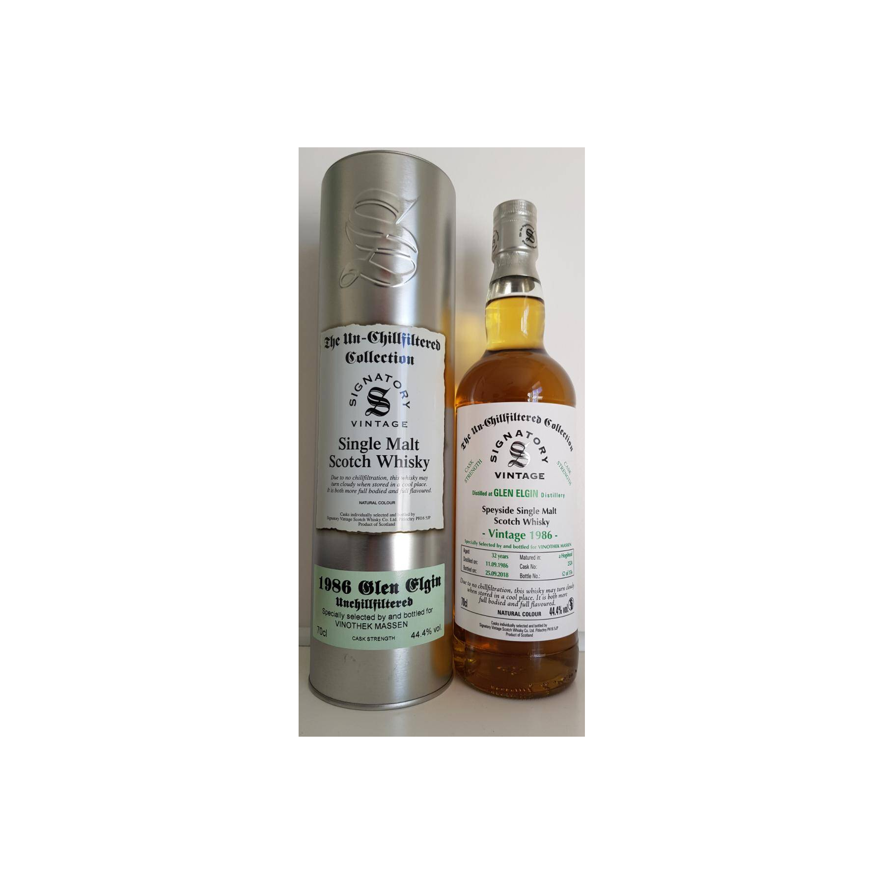Glen Elgin 1986 32 Years Single Malt Whisky 3