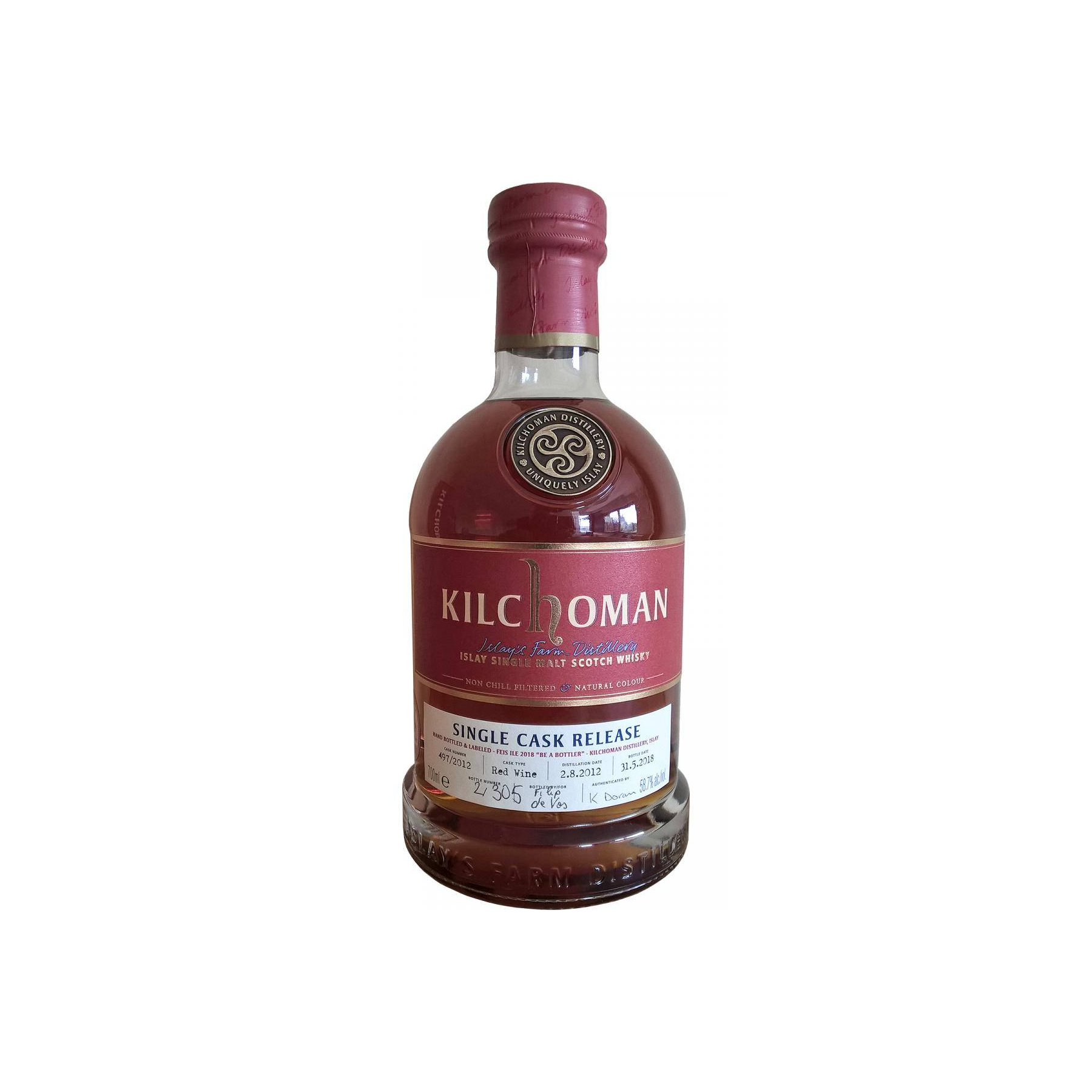 Kilchoman 2012 5 Years Single Malt Whisky