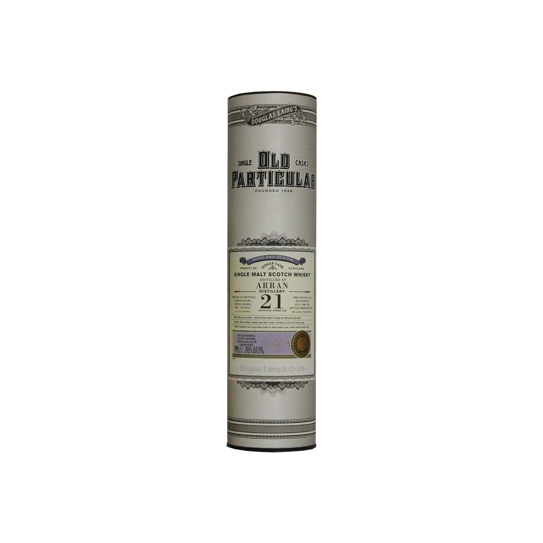 Arran Old Particular 1996 21 Years Single Malt Whisky 2