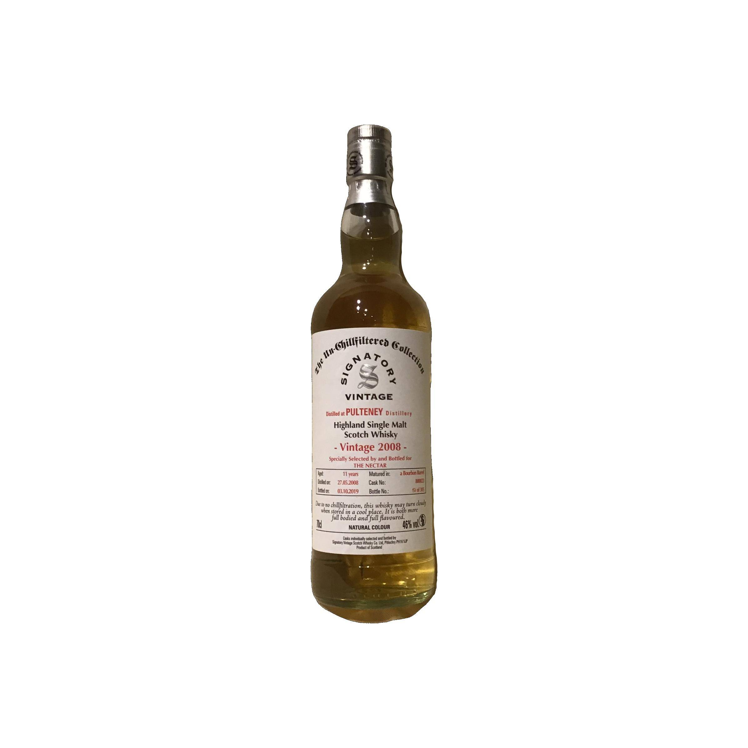 Old Pulteney The Un-Chillfiltered Collection 2008 11 Years Single Malt Whisky
