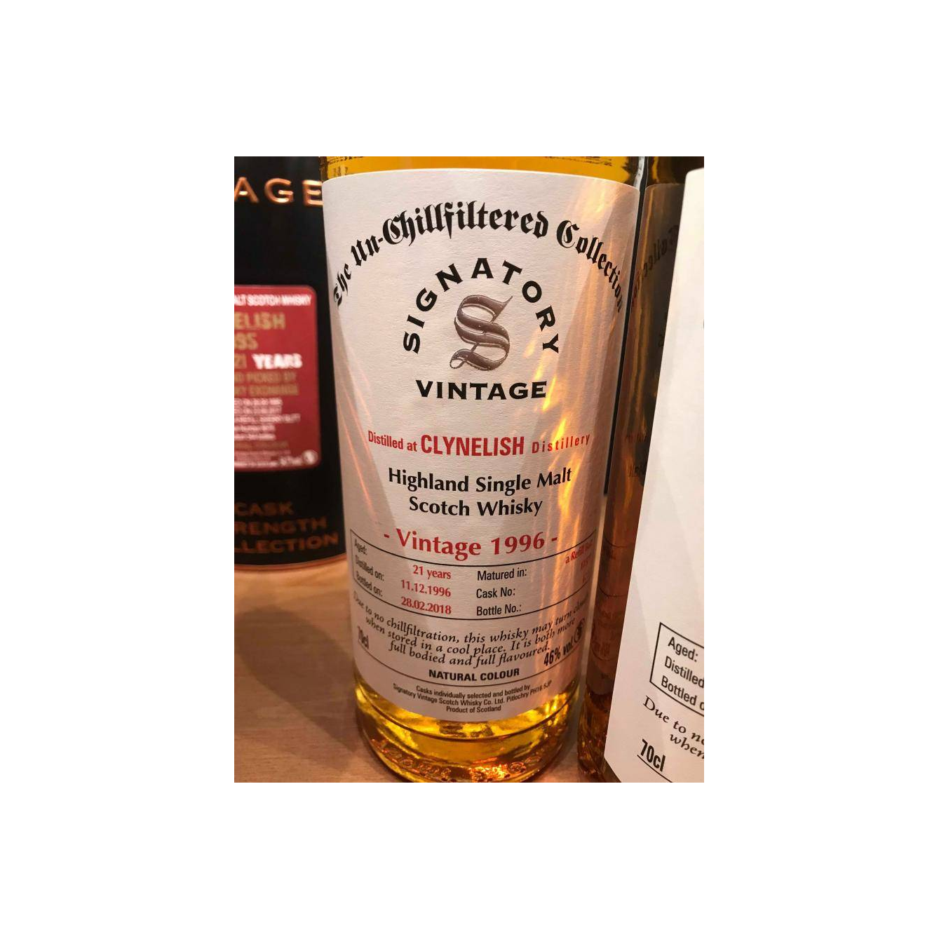 Clynelish The Un-Chillfiltered Collection 1996 21 Years Single Malt Whisky 2