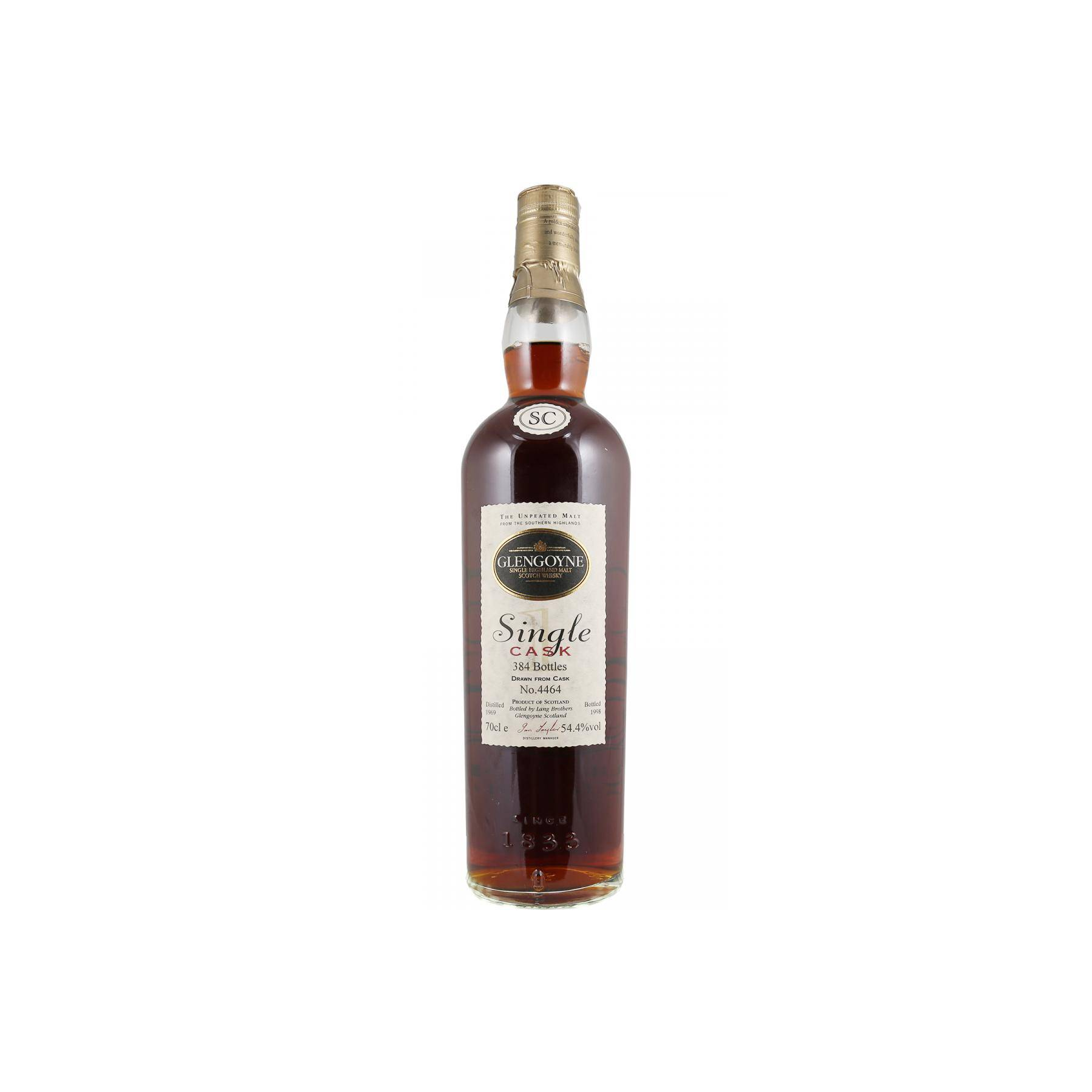 Glengoyne 1969 29 Years Single Malt Whisky