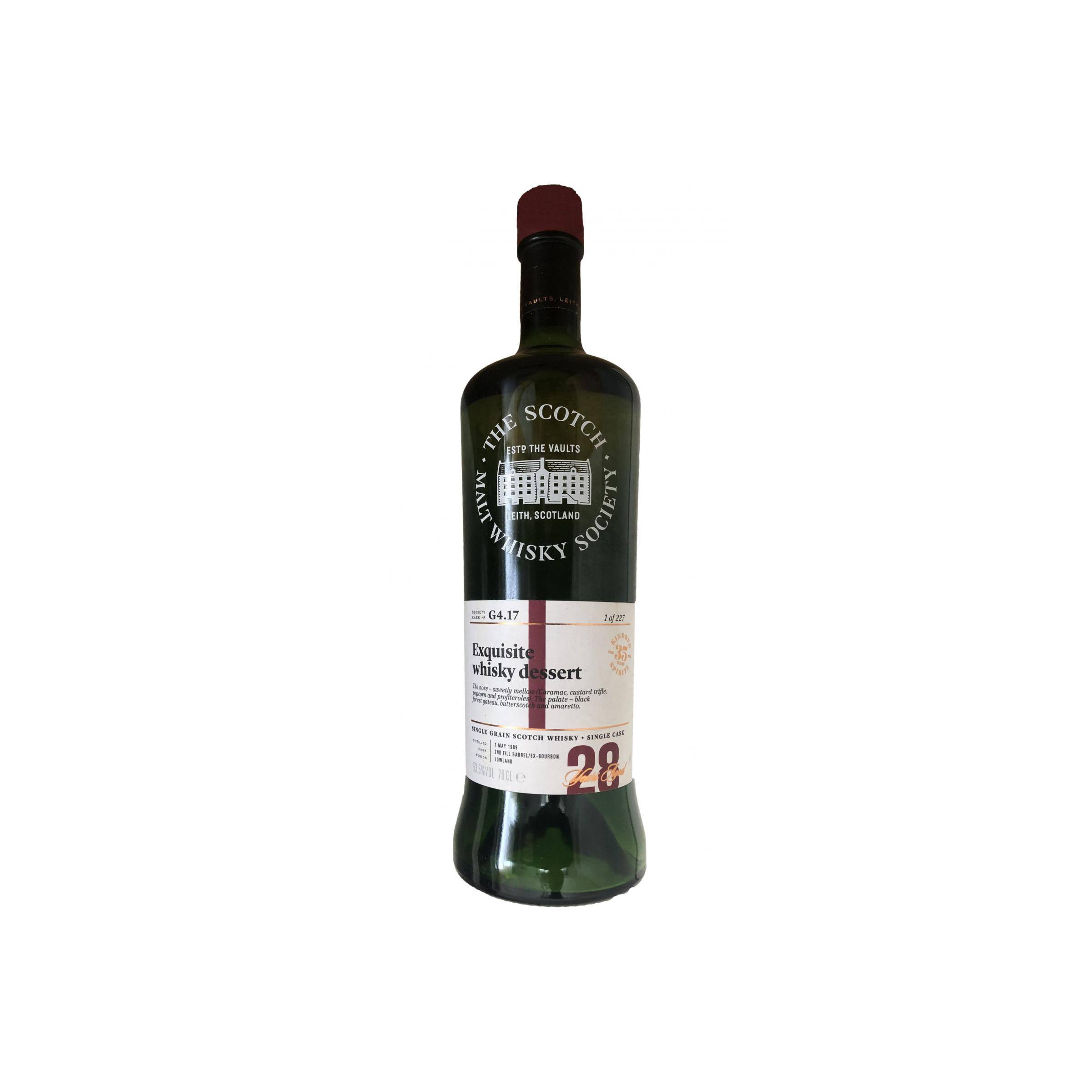 The Scotch Malt Whisky Society 1989 28 Years Single Grain Whisky