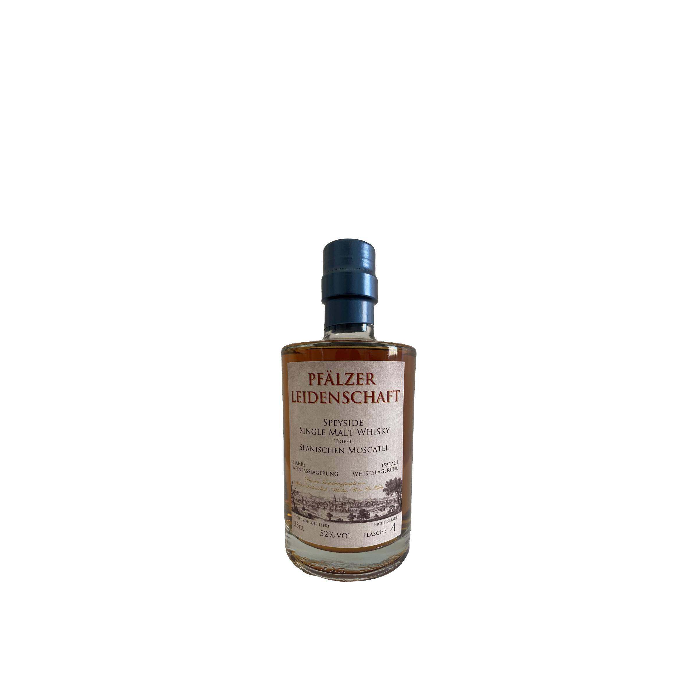 Pfälzer Leidenschaft Speyside Single Malt Whisky trifft Spanischen Moscatel
