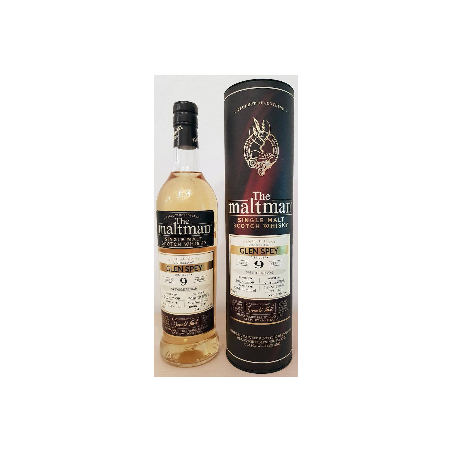 Glen Spey 2009 9 Years Single Malt Whisky 3
