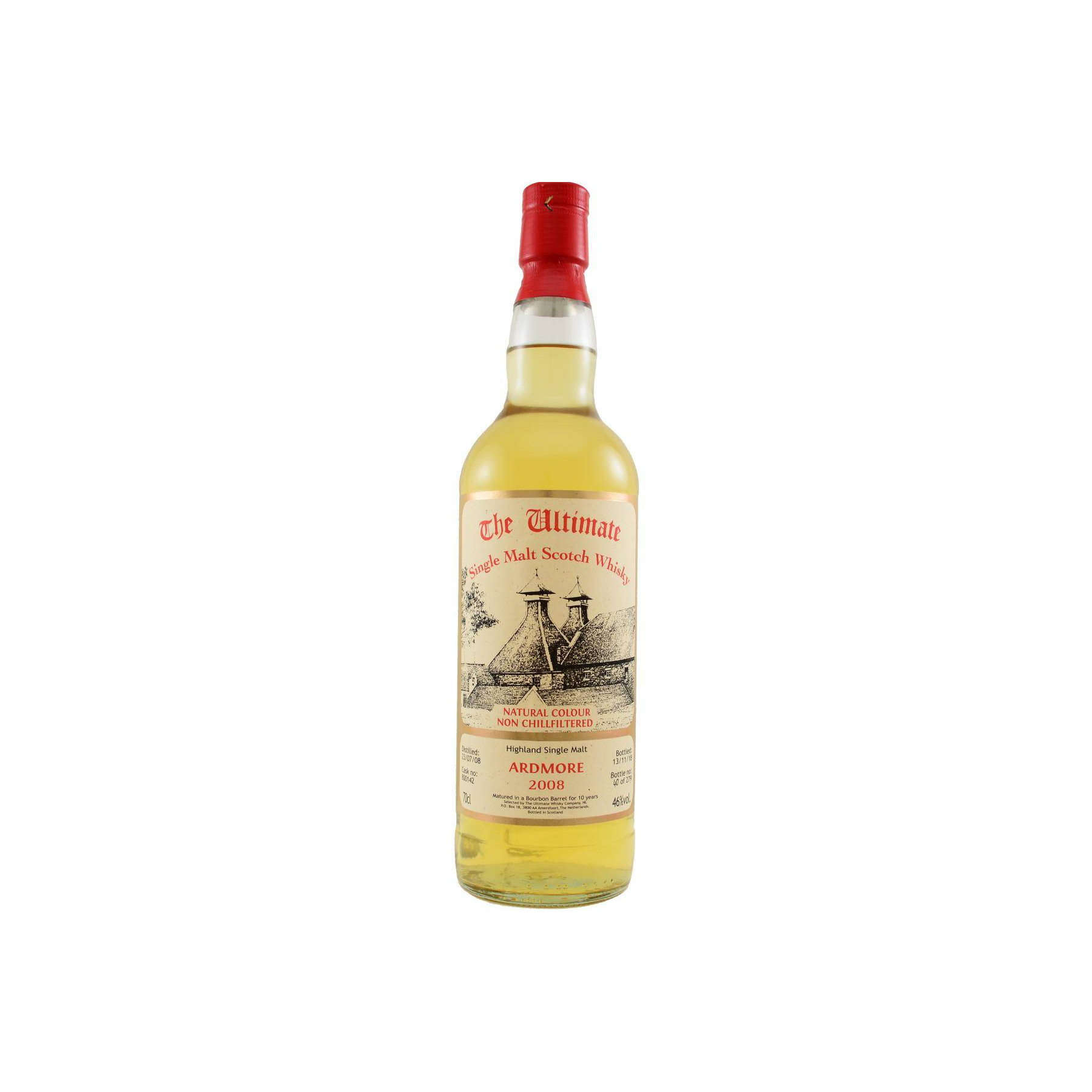 Ardmore The Ultimate 2008 10 Years Single Malt Whisky