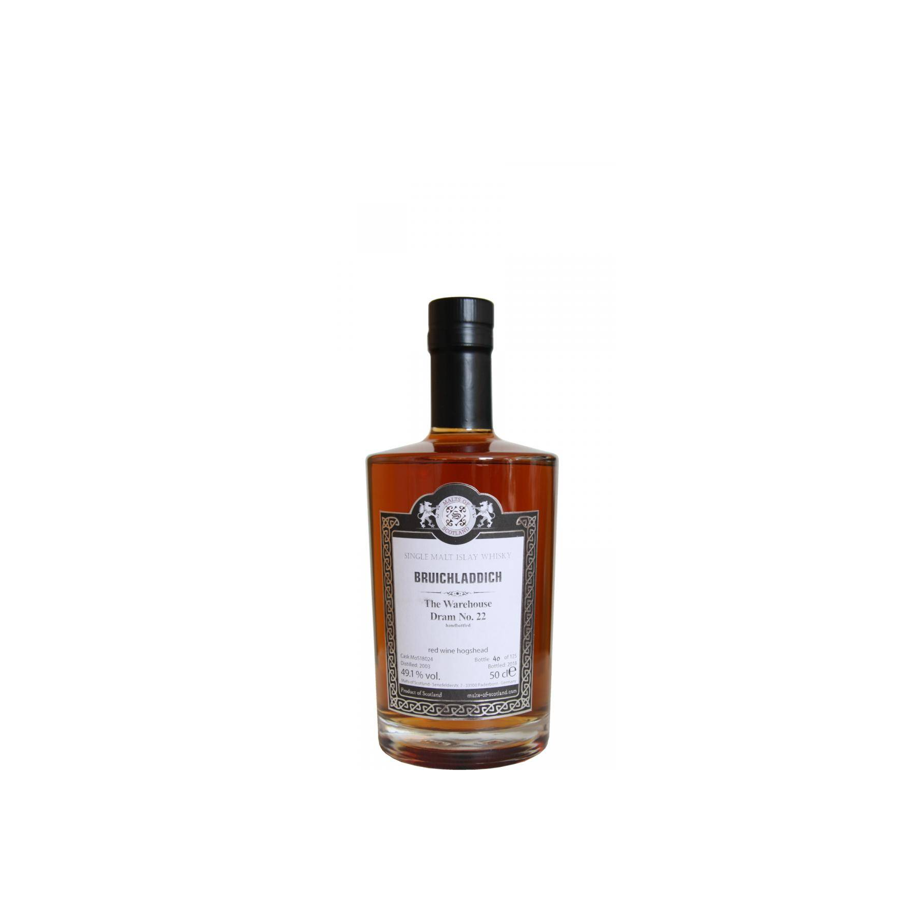 Bruichladdich 2003 15 Years Single Malt Whisky
