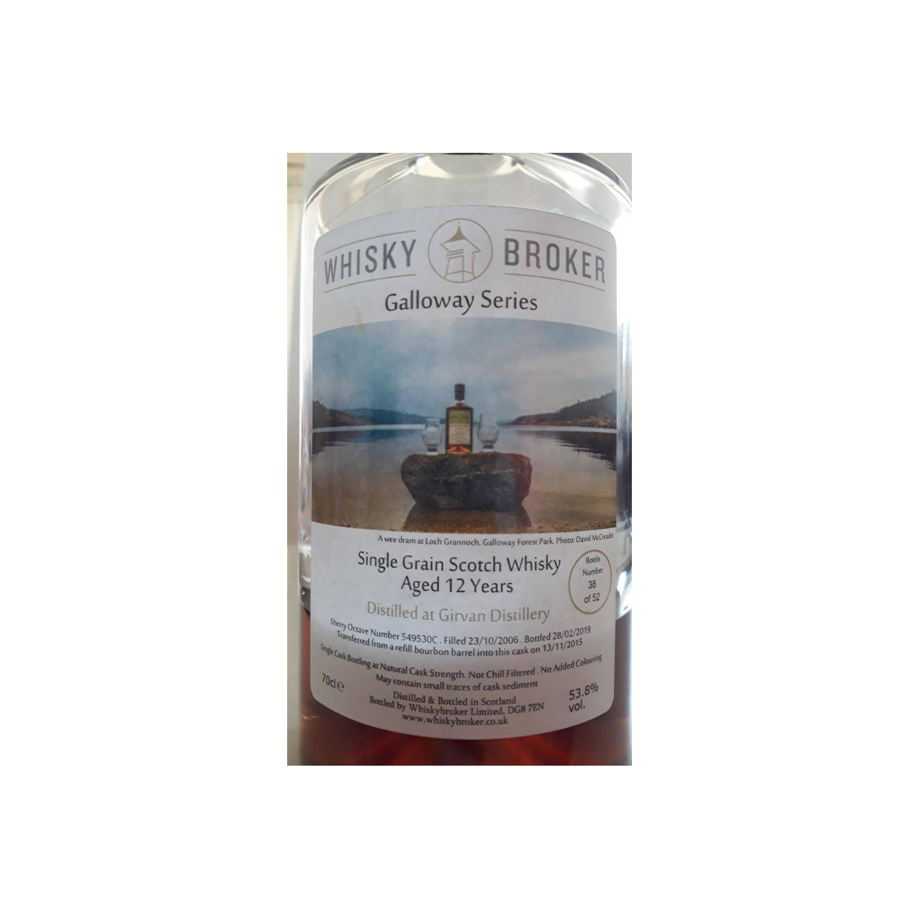 Girvan 2006 12 Years Single Grain Whisky