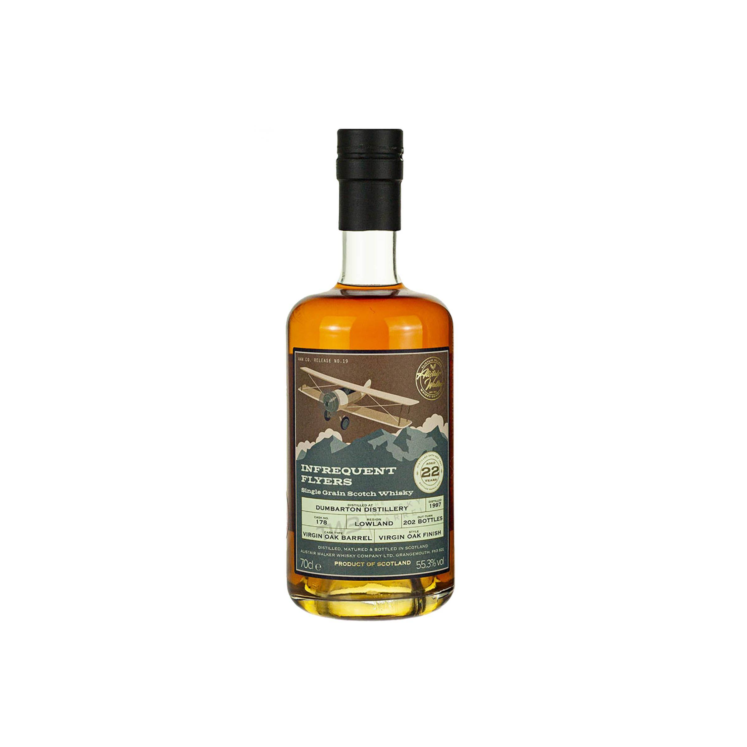 Dumbarton 1997 22 Years Single Grain Whisky
