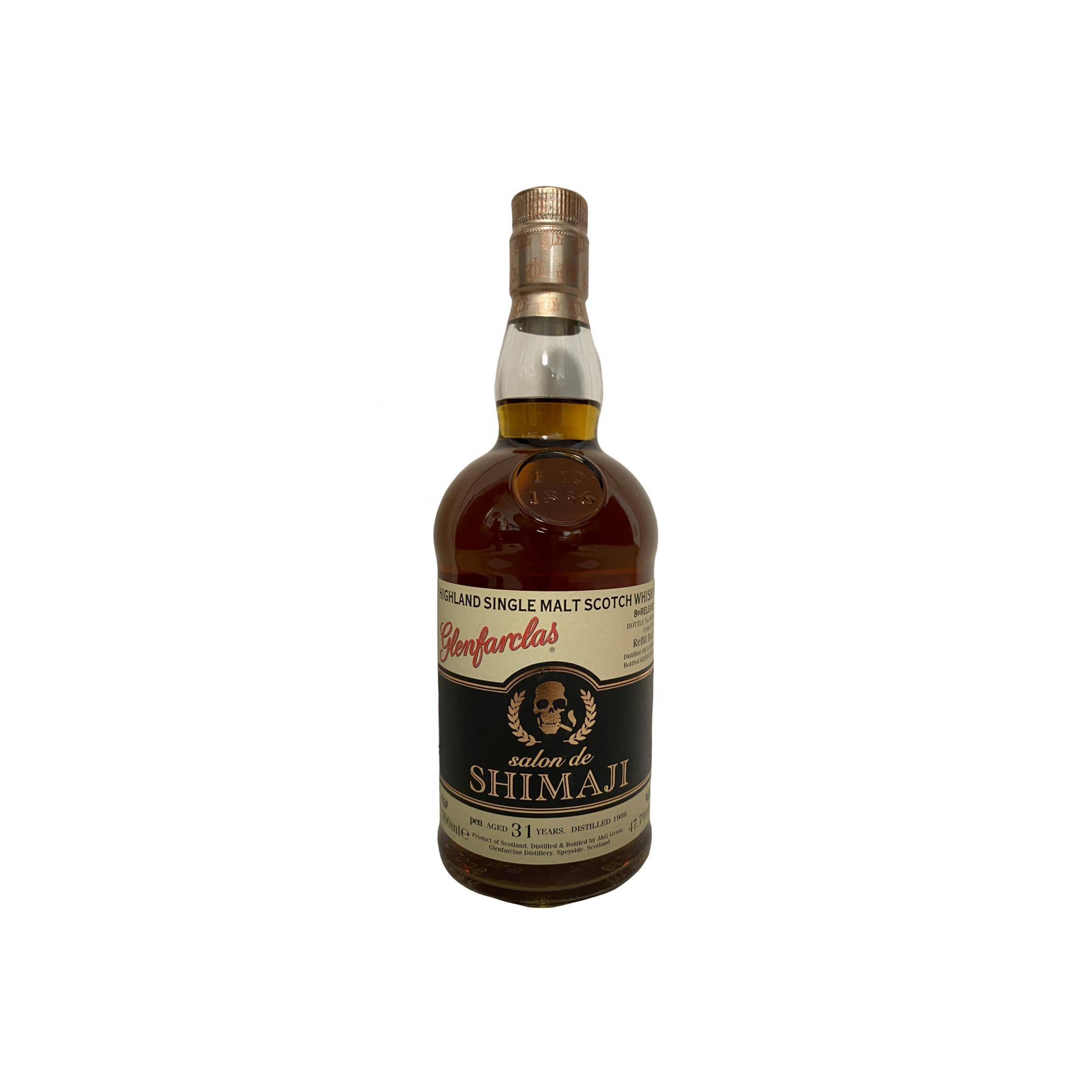 Glenfarclas 1986 31 Years Single Malt Whisky