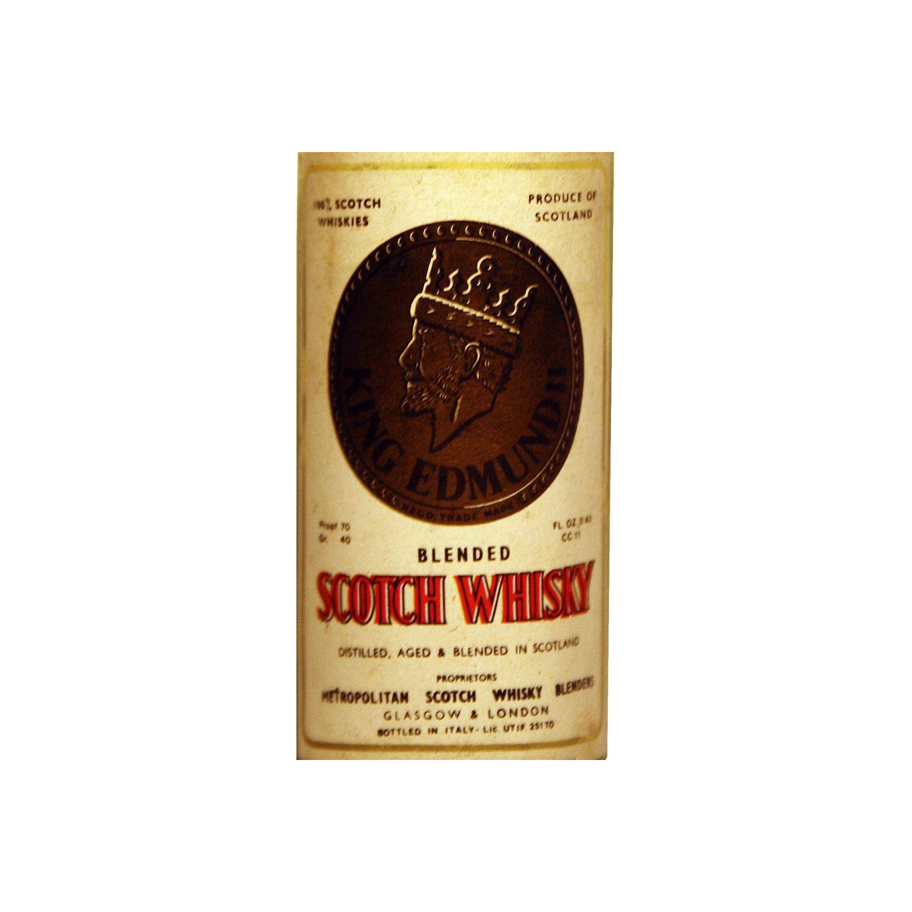 King Edmund II Blended Scotch Whisky 3