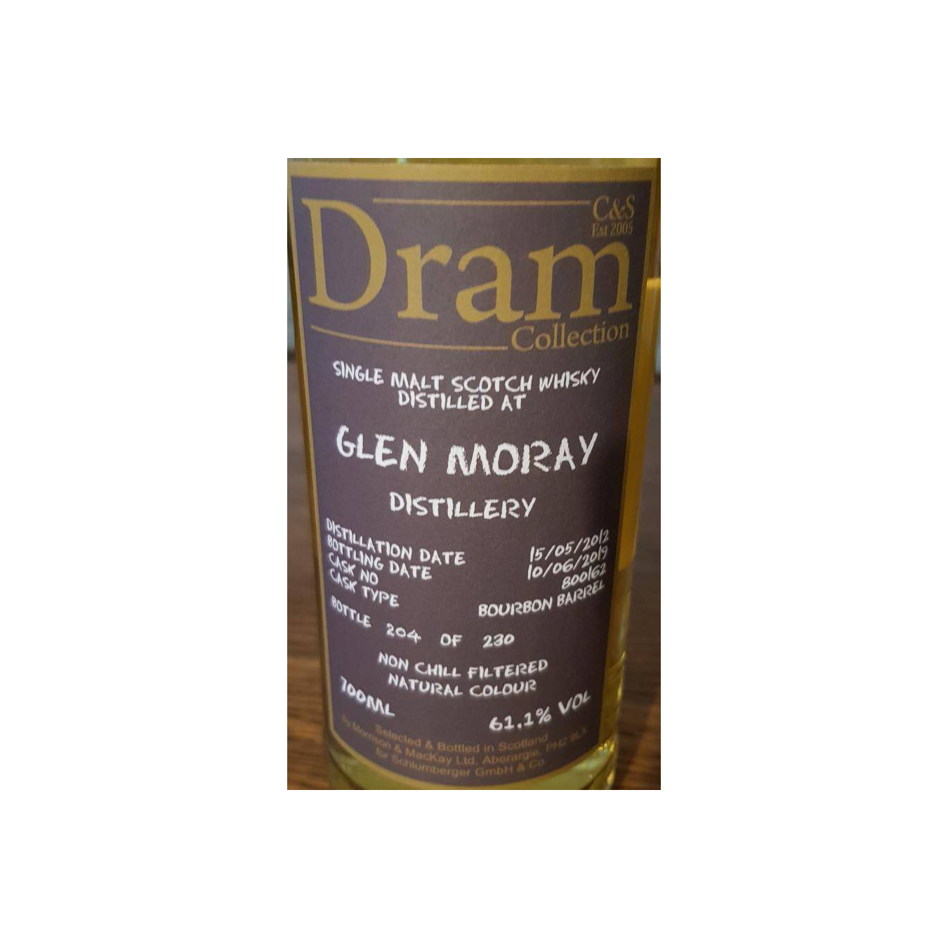 Glen Moray 2012 7 Years Single Malt Whisky 2