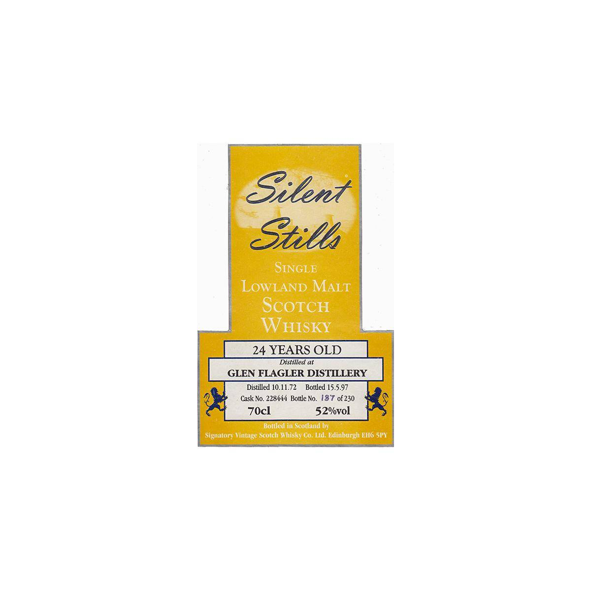 Glen Flagler 1972 24 Years Single Malt Whisky 2