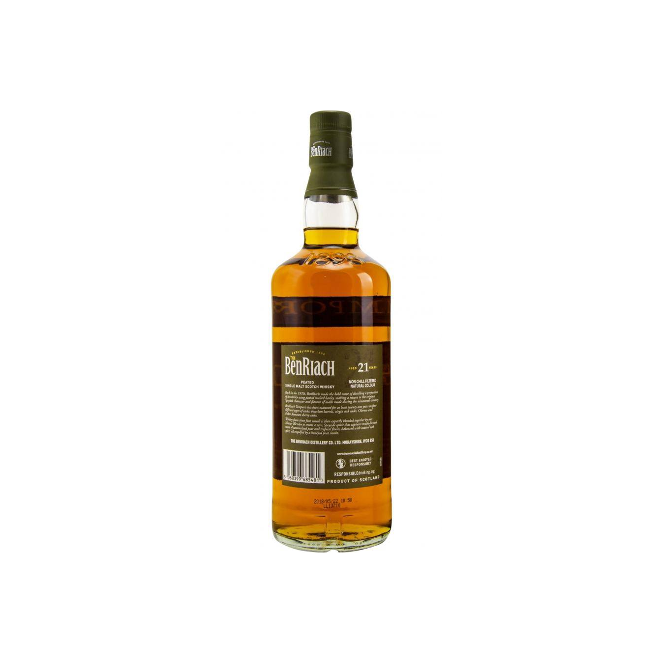 BenRiach 21 Years Single Malt Whisky 2