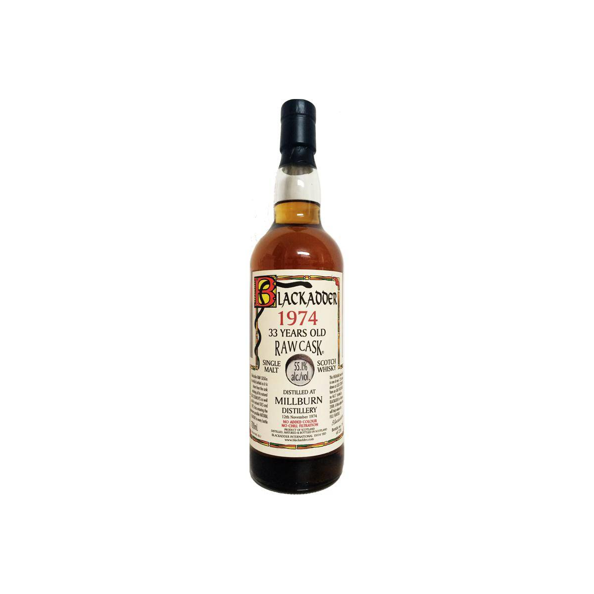 The Scotch Malt Whisky Society Raw Cask 1974 33 Years Single Malt Whisky