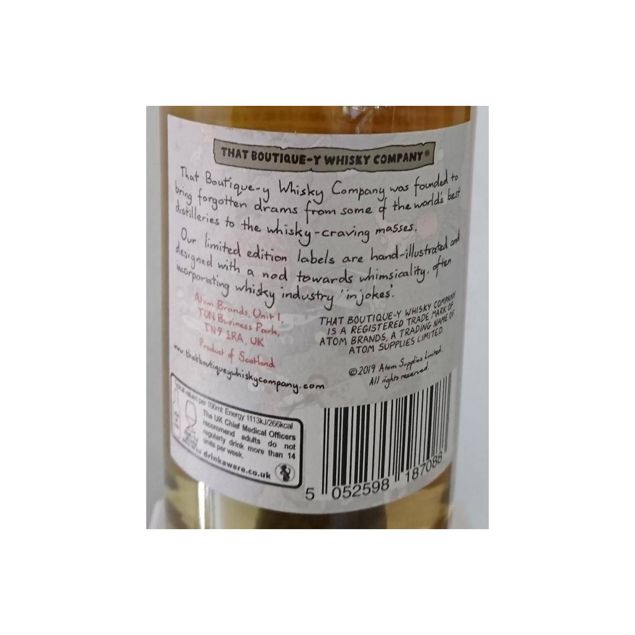 That Boutique-y Whisky Company Blended Malt Whisky 3