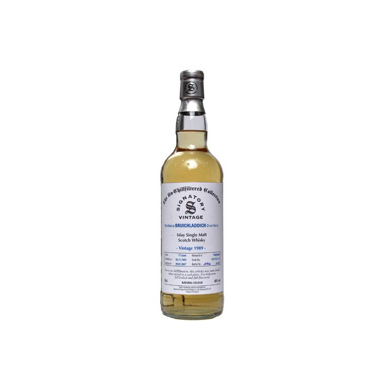 Bruichladdich The Un-Chillfiltered Collection 1989 17 Years Single Malt Whisky
