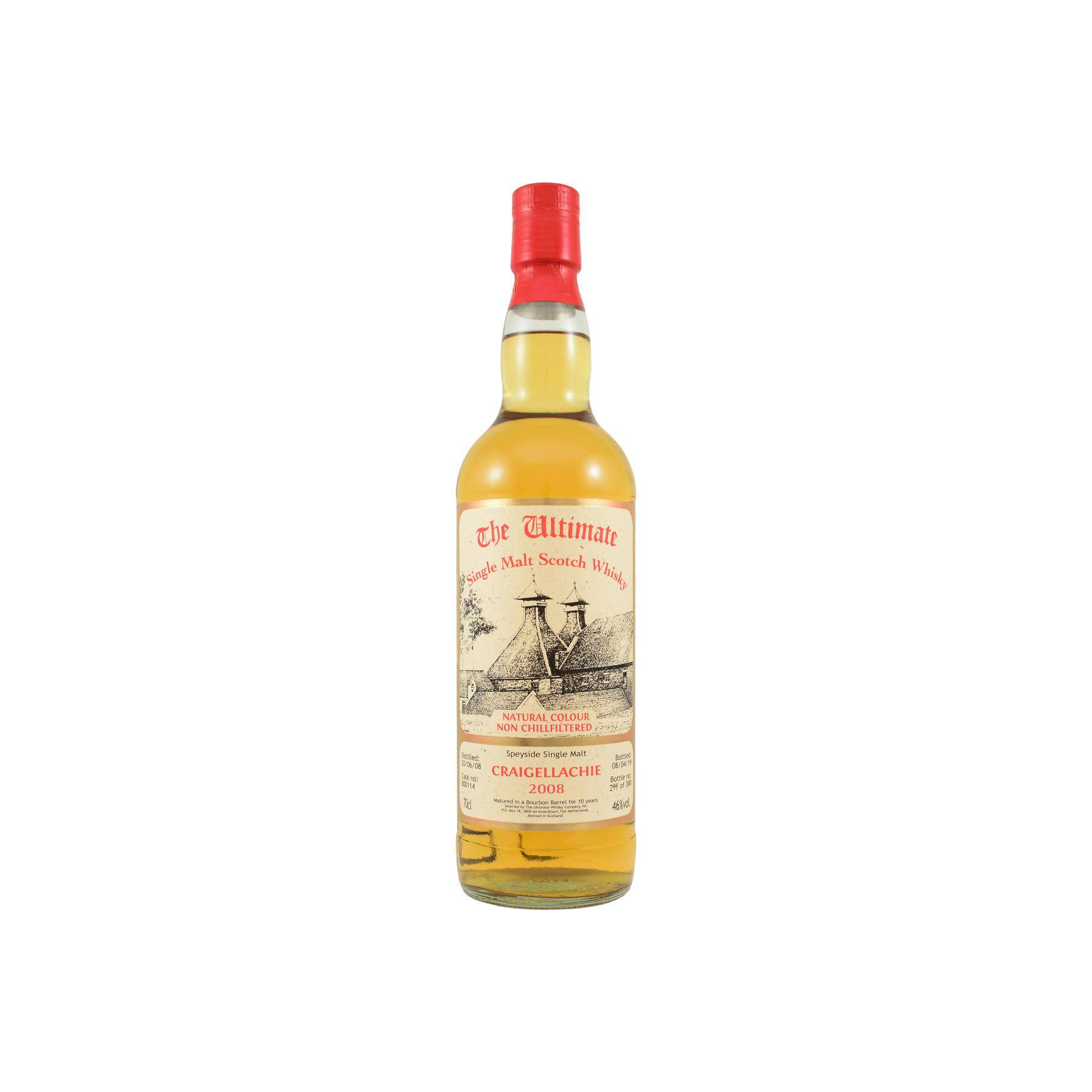 Craigellachie The Ultimate 2008 10 Years Single Malt Whisky