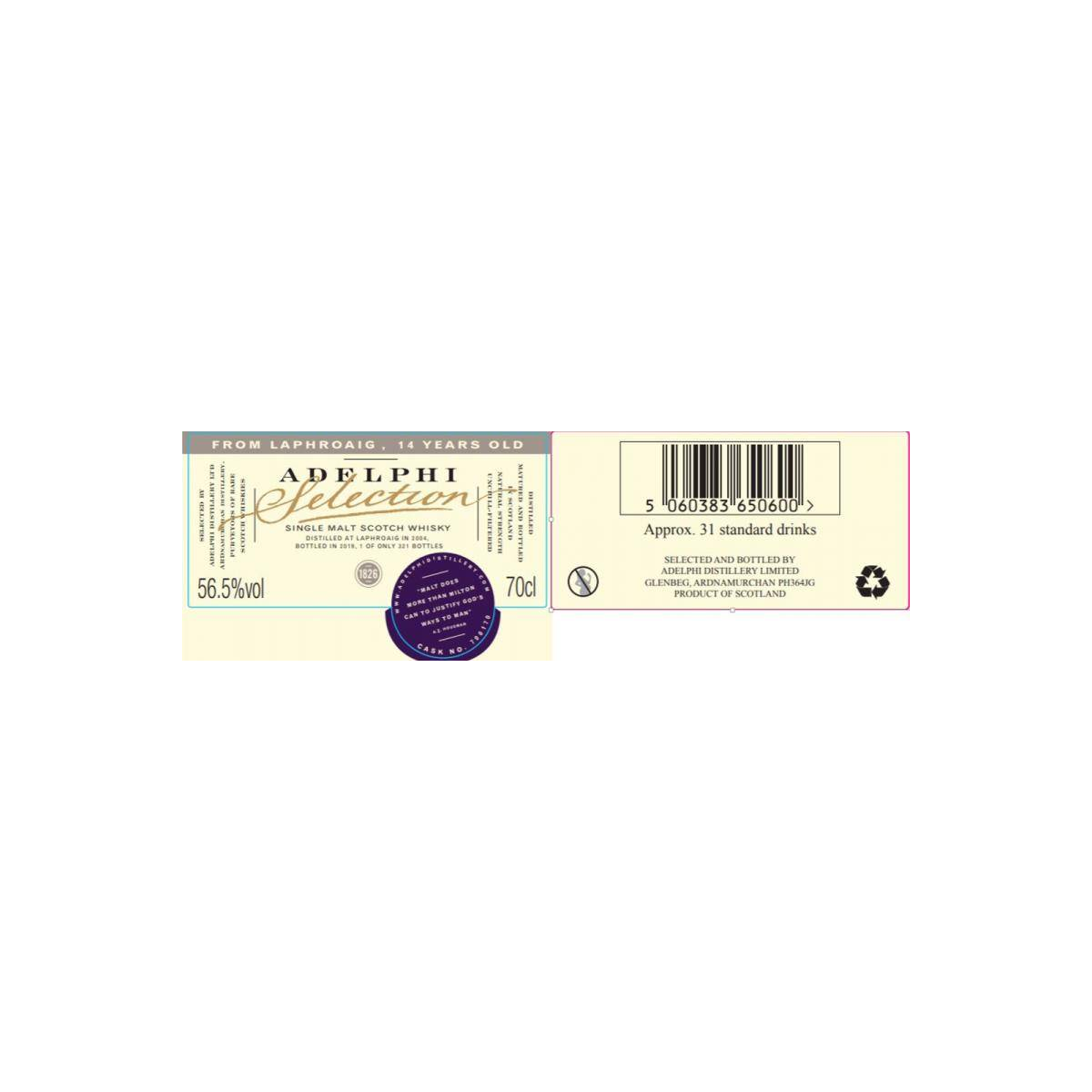 Laphroaig Limited Edition 2004 14 Years Single Malt Whisky 3