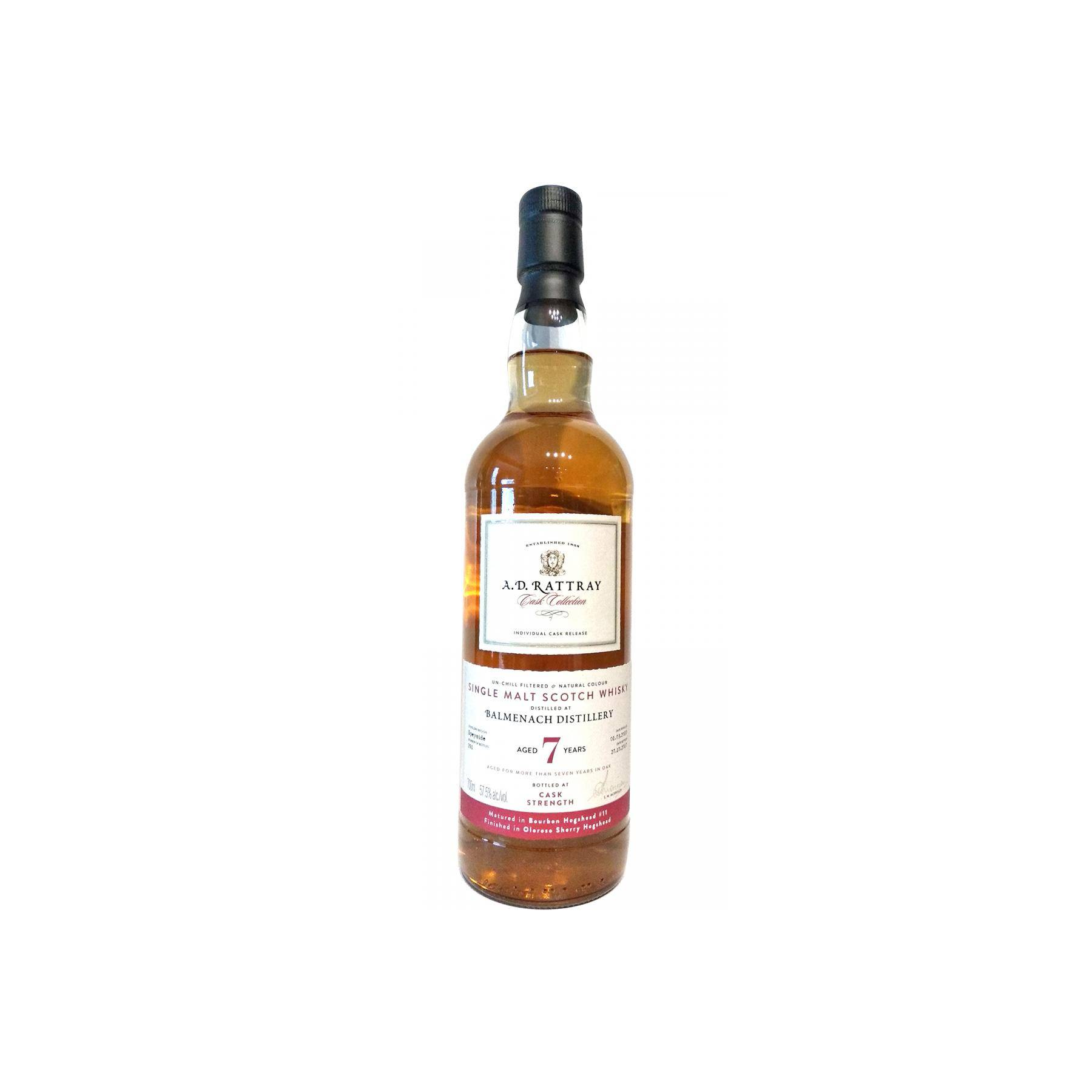 Balmenach 2010 7 Years Single Malt Whisky