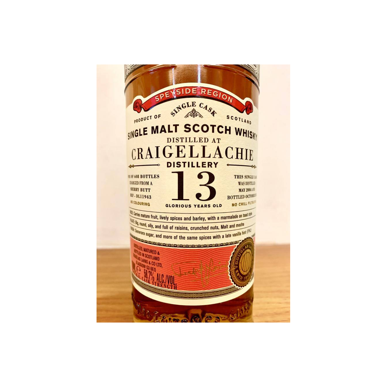 Craigellachie Old Particular 2004 13 Years Single Malt Whisky 2