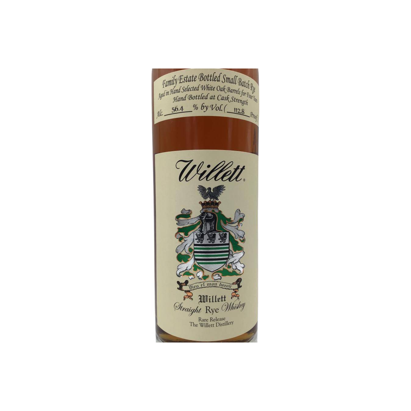Willett 4 Years Rye Whisky 3