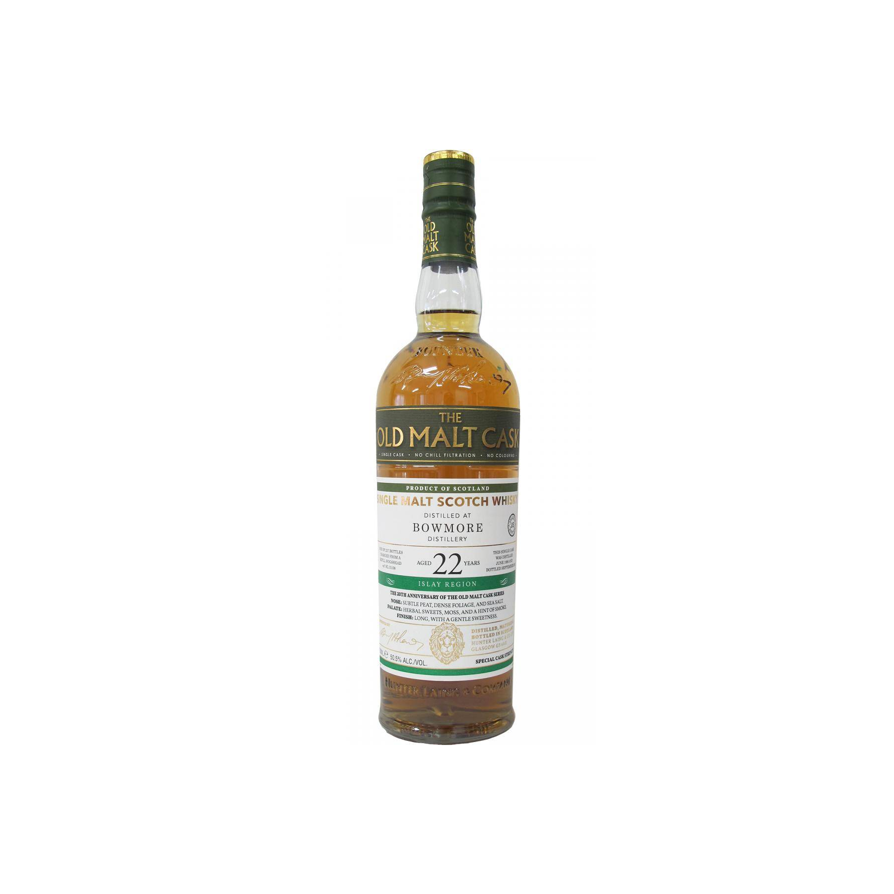 Bowmore 1996 22 Years Single Malt Whisky