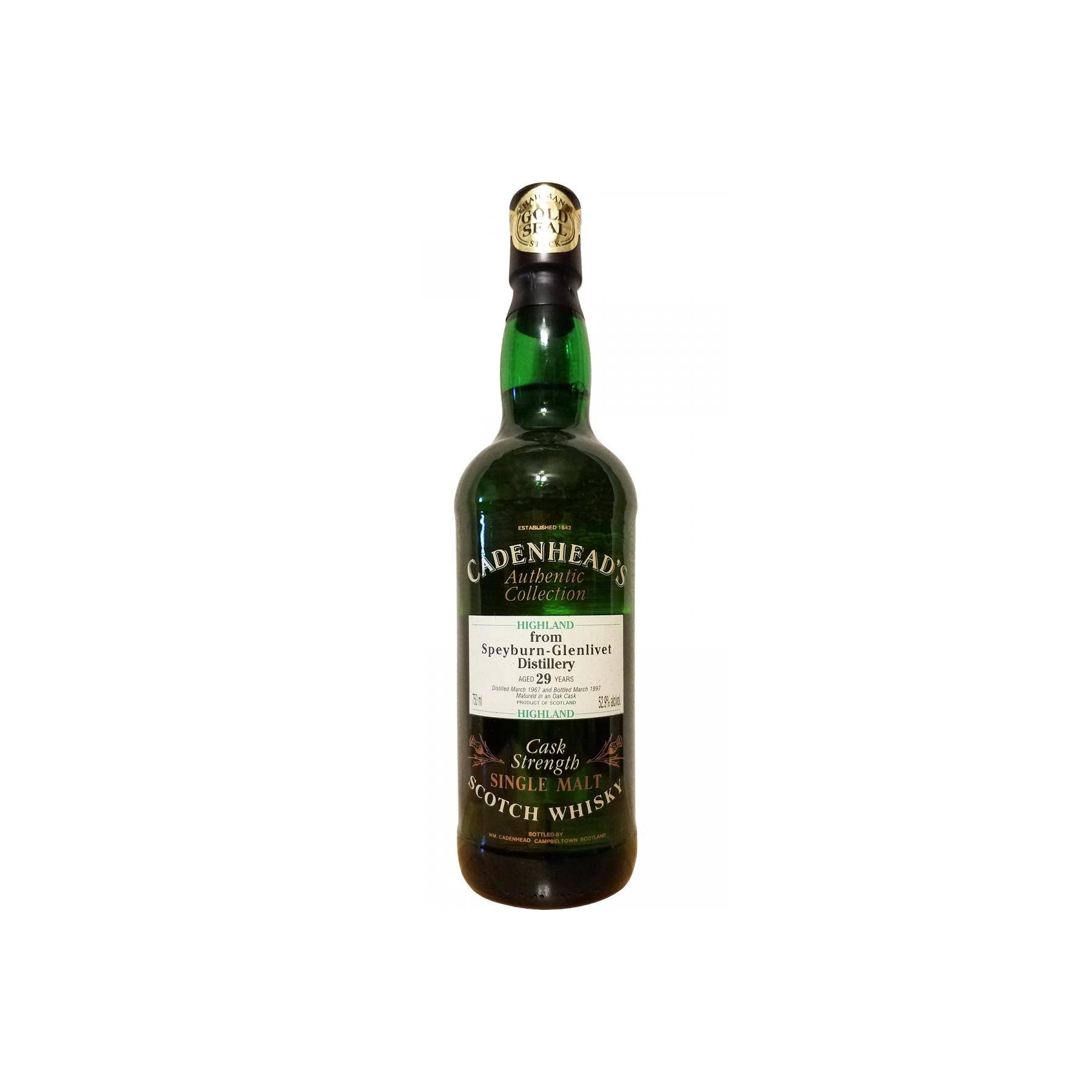 Spey Authentic Collection 1967 29 Years Single Malt Whisky